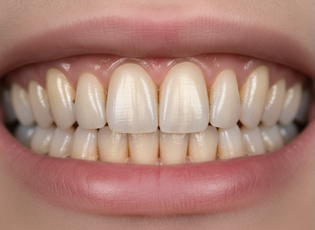 Antes del tratamiento de Blanqueamiento Dental en Baldwin Park, El Monte, La Crescenta, y 5 ciudades más del Condado de LA - Antes del Blanqueamiento